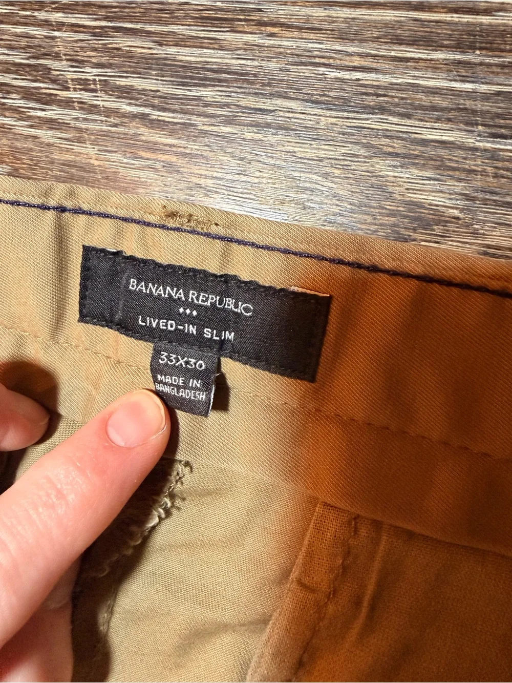 Banana republic khakis